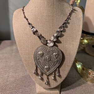 Unique Heart Pendant Necklace